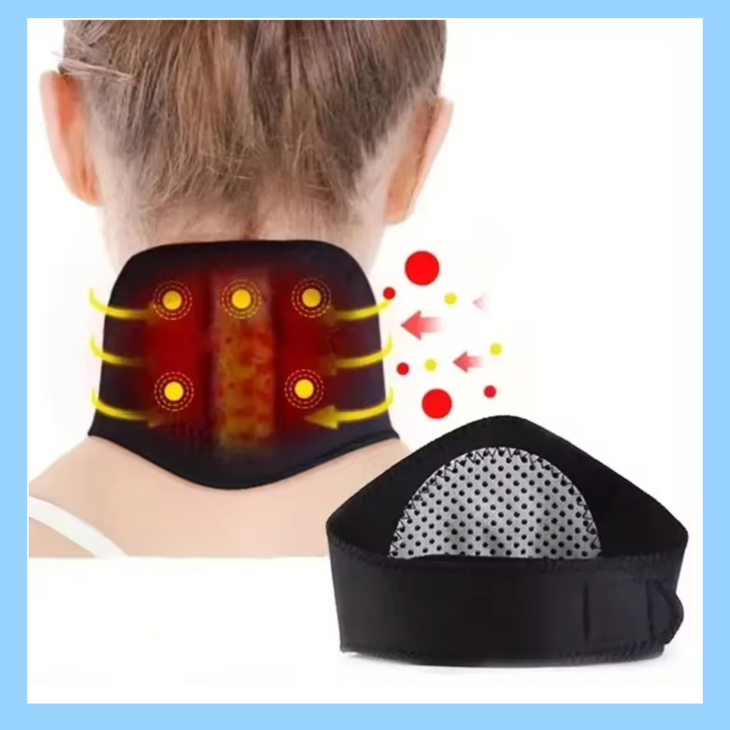 Neck Care Magnetic Heating Pillow