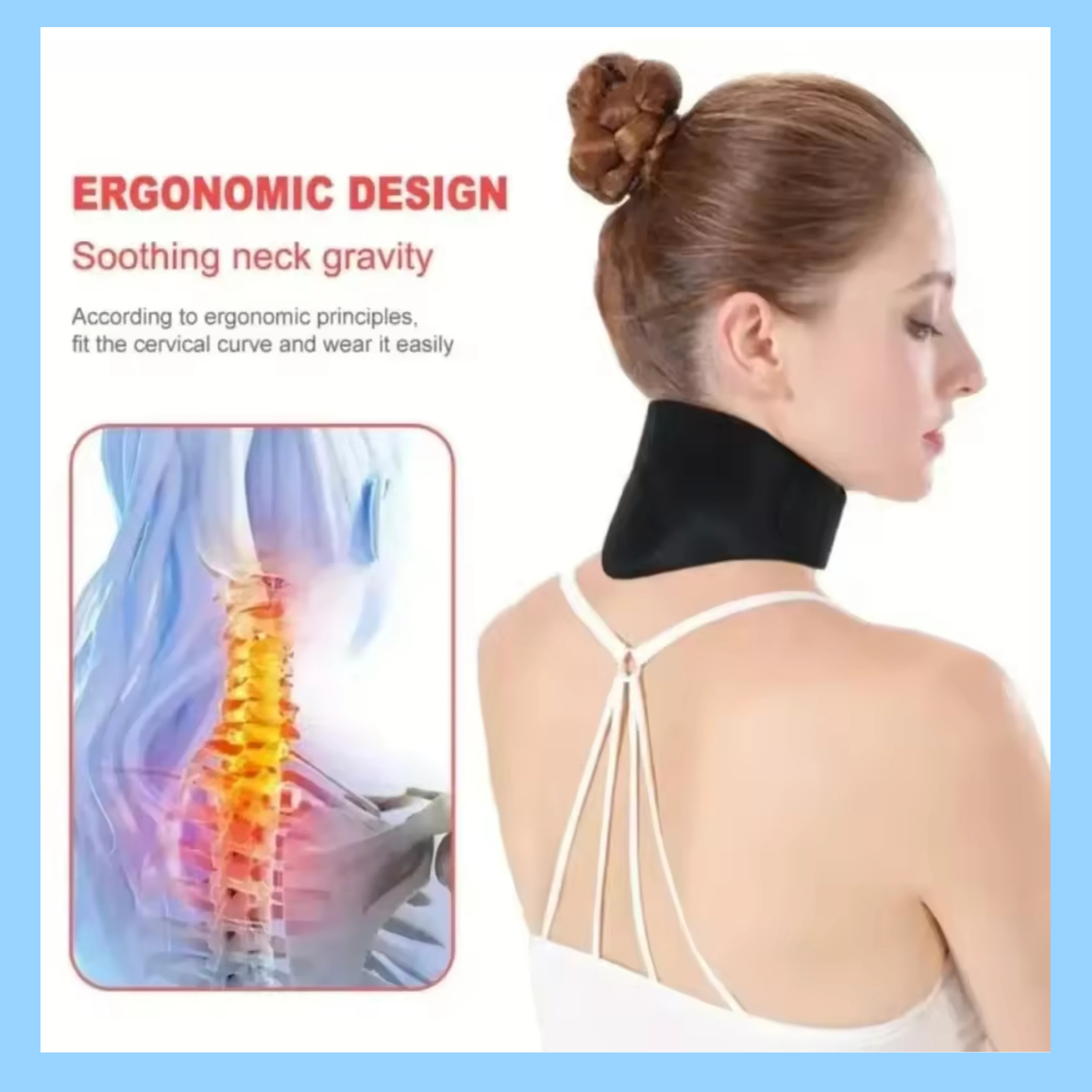 Neck Care Magnetic Heating Pillow