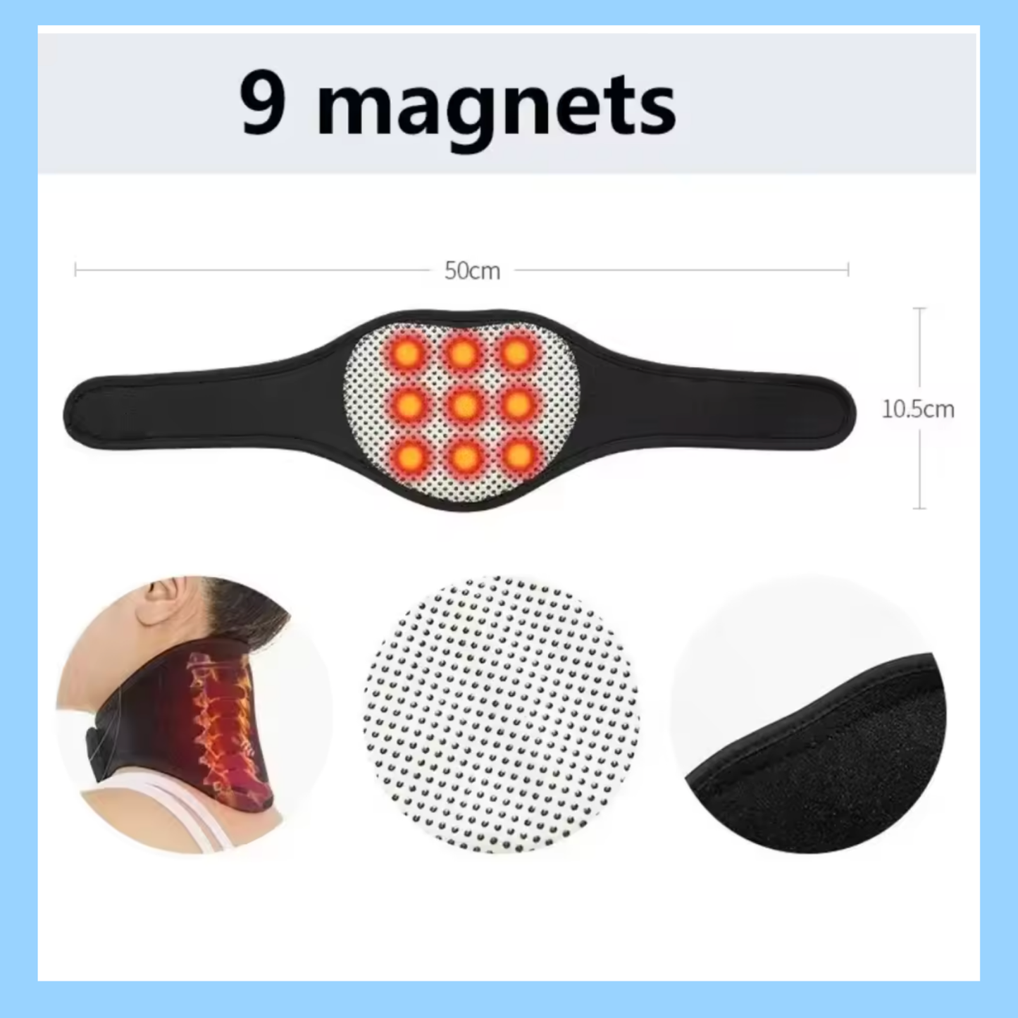 Neck Care Magnetic Heating Pillow