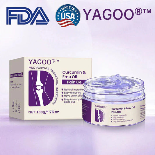 Yagoo® Curcumin & Emu Oil Pain Gel – 🏥Inspired by US Osteopathic Practices