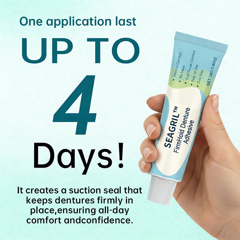 SEAGRIL™ FirmHold Denture Adhesive