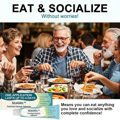 SEAGRIL™ FirmHold Denture Adhesive