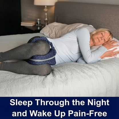 🌎 Ends Today: 70% OFF! ⏰ 🦵 Wake Up Without Knee & Back Pain Again 💖 💥 LIMITED TIME OFFER! 🔥 Ergonomic Knee Alignment Pillow for Side Sleepers