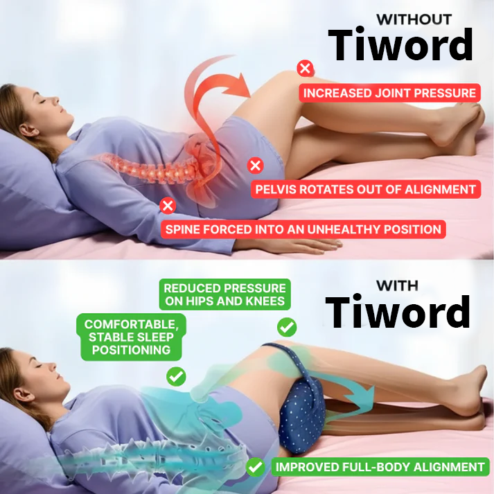 🌎 Ends Today: 70% OFF! ⏰ 🦵 Wake Up Without Knee & Back Pain Again 💖 💥 LIMITED TIME OFFER! 🔥 Ergonomic Knee Alignment Pillow for Side Sleepers