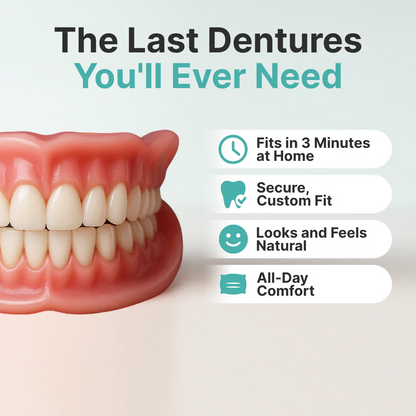 🦷Ends Today: 70% OFF! Yagoo® Custom-Fit Full Functional DenturesMake you more confident